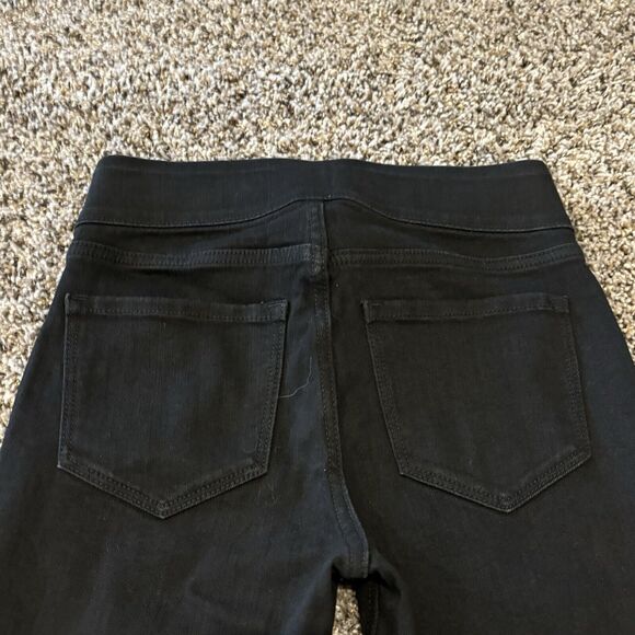Old Navy Jeggings 2 Black Denim Mid-Rise Skinny Adjustable Waist NWT - Picture 3 of 11